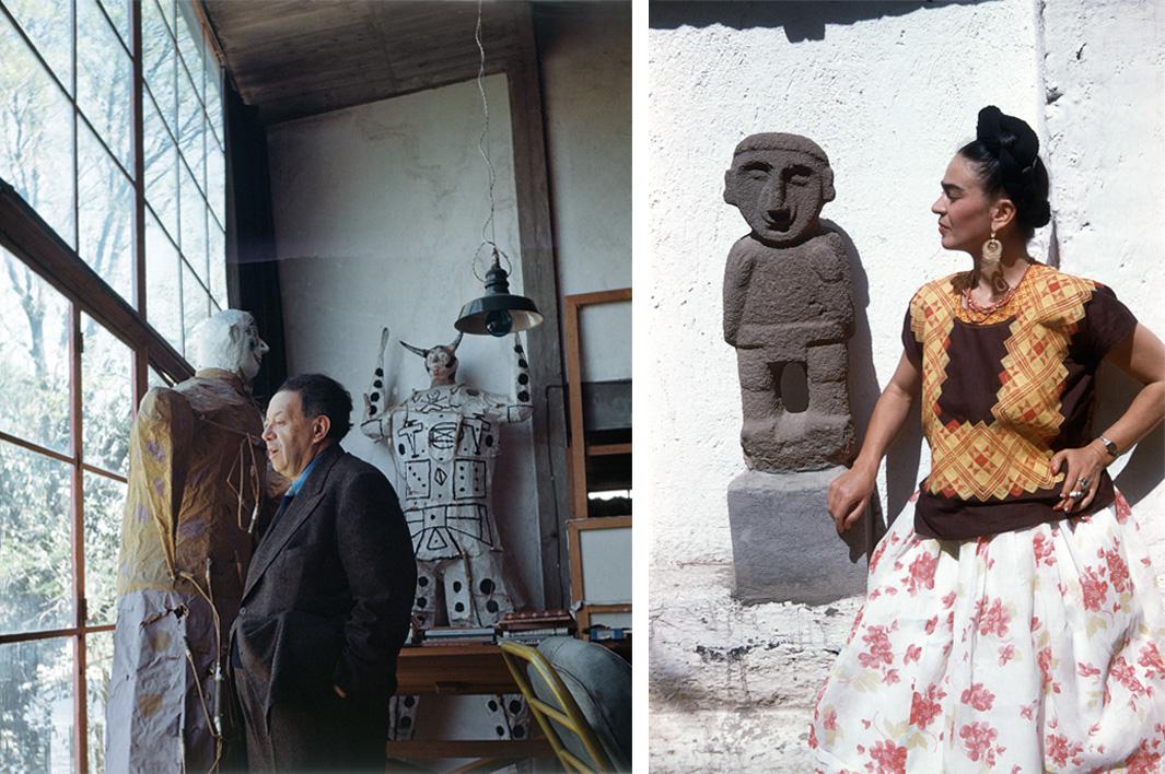 Gisèle Freund's photographs of Frida Kahlo and Diego Riera ...