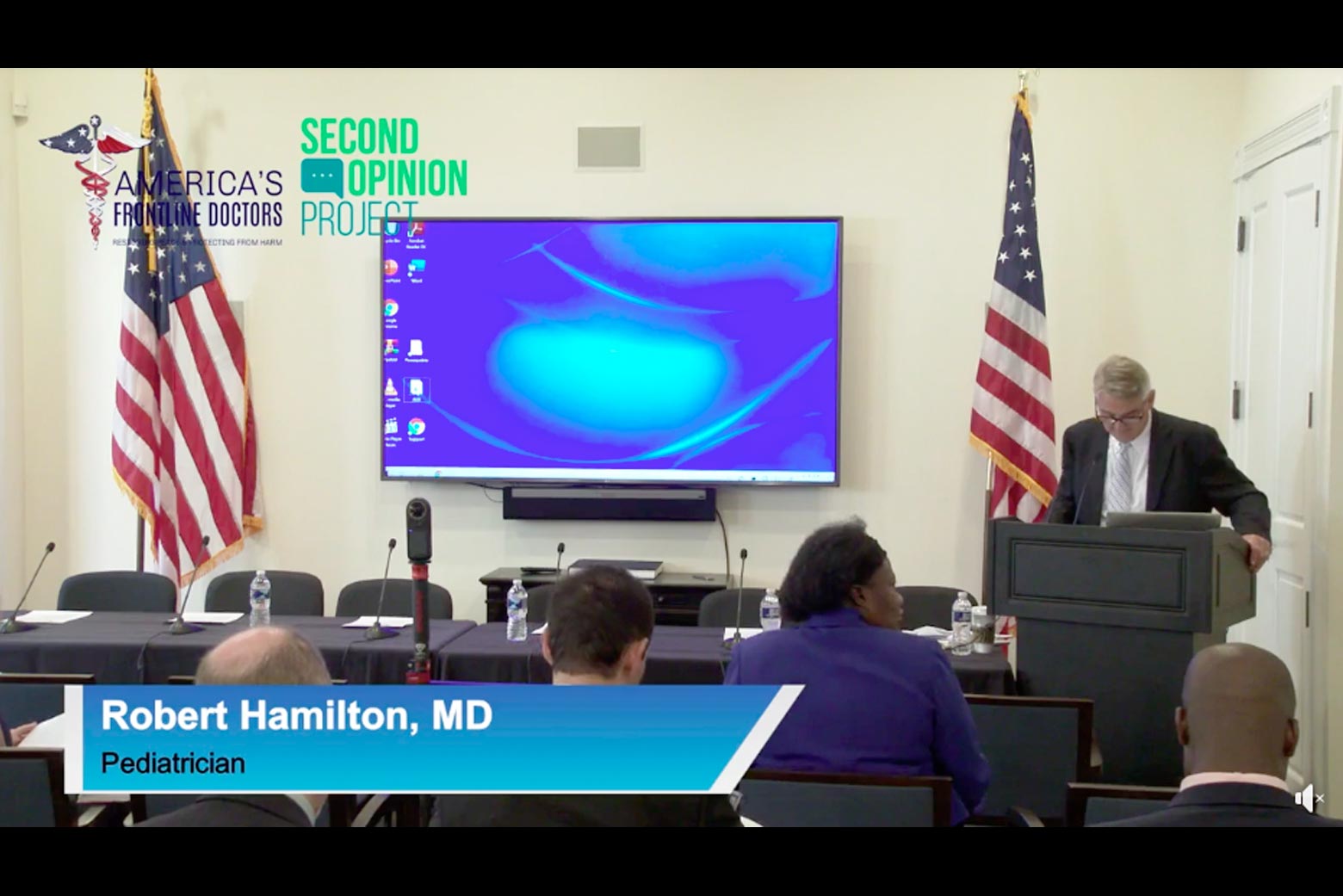 New Florida Surgeon General Appeared at Demon-Sperm COVID Conspiracy Event With Future Capitol Rioter