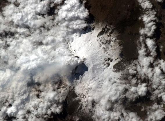 Mount Etna from space