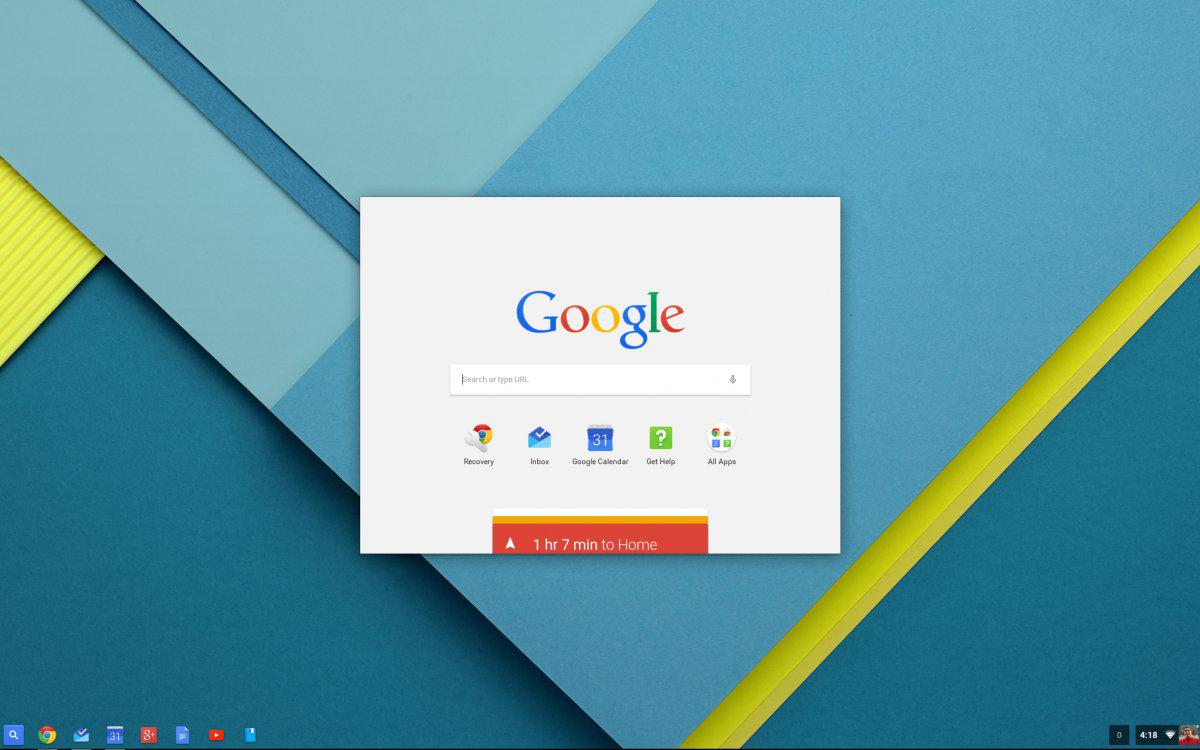 how to show apps on google chrome homepage