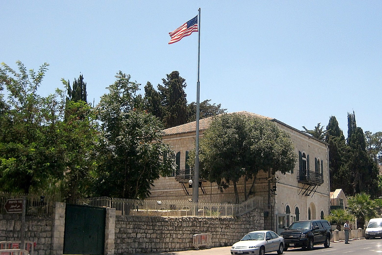 The U.S. Consulate in Jerusalem.