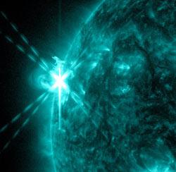 solar flare on May 3, 2013