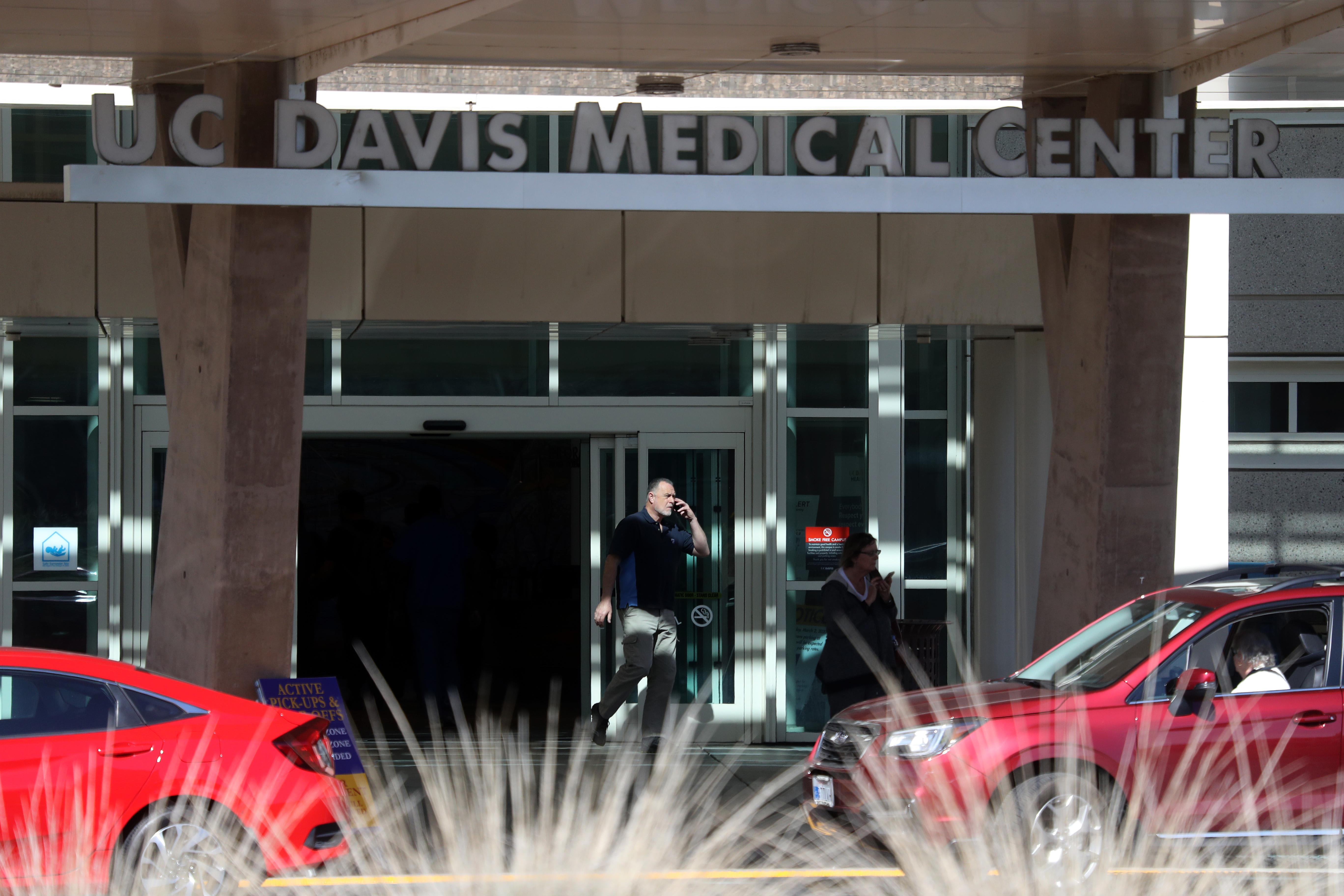 Exterior of UC Davis Medical Center.
