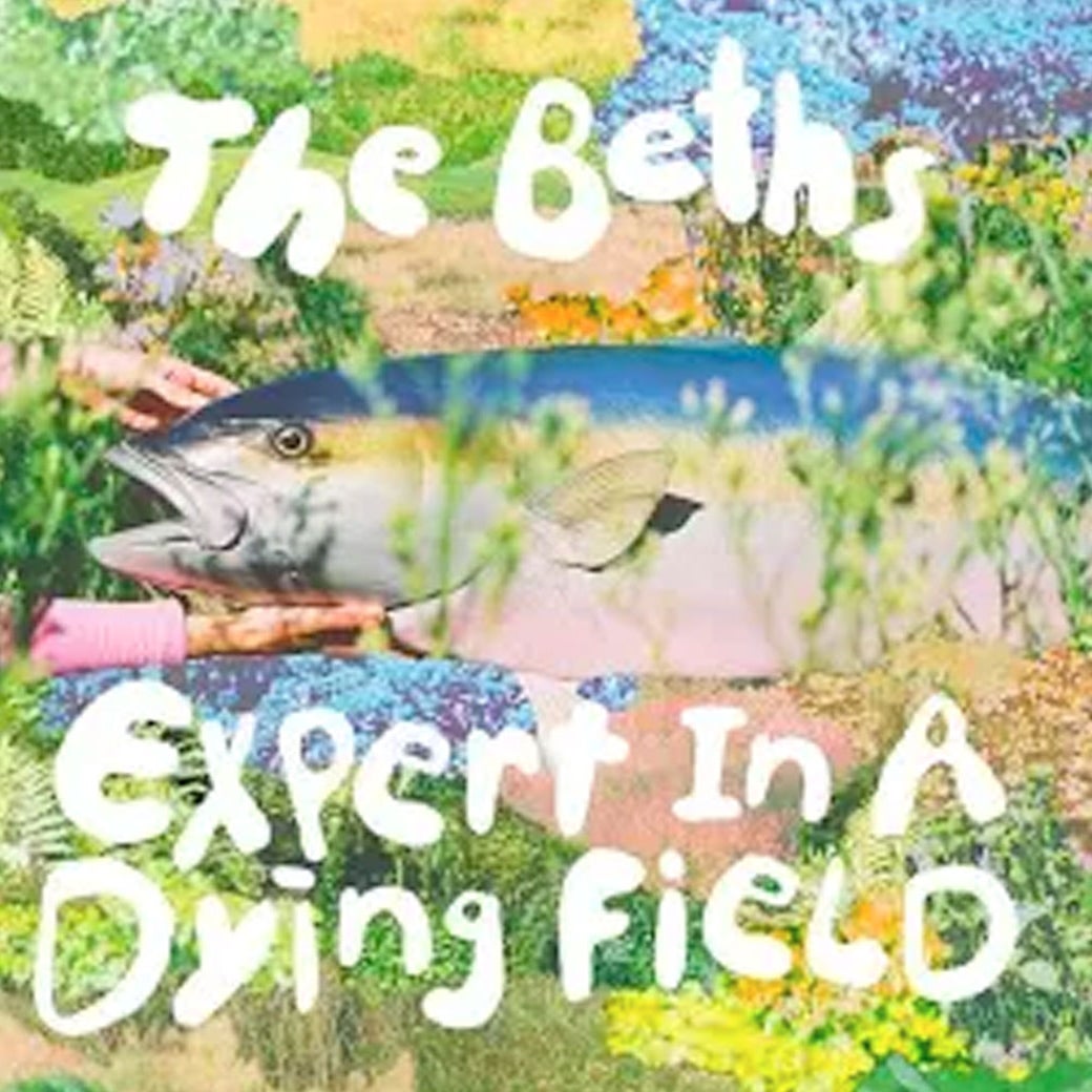 The cover of the album features a watercolored dead fish.