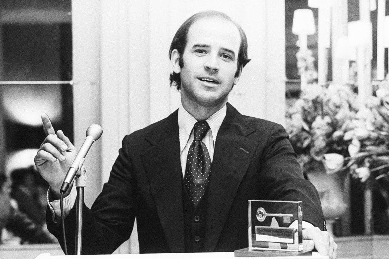Joe Biden's 1972 Senate race: youth and change over the establishment.