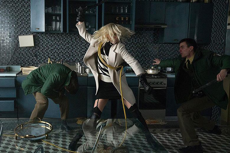 Charlize Theron in Atomic Blonde.