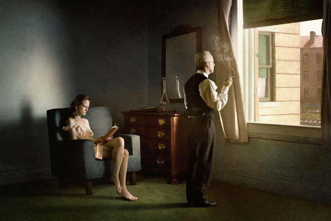 Stunning Photographs Inspired by Edward Hopper Paintings