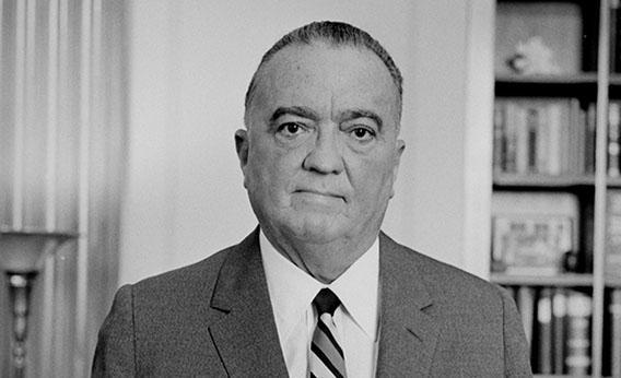 Portrait of J. Edgar Hoover taken on September 28th, 1961.