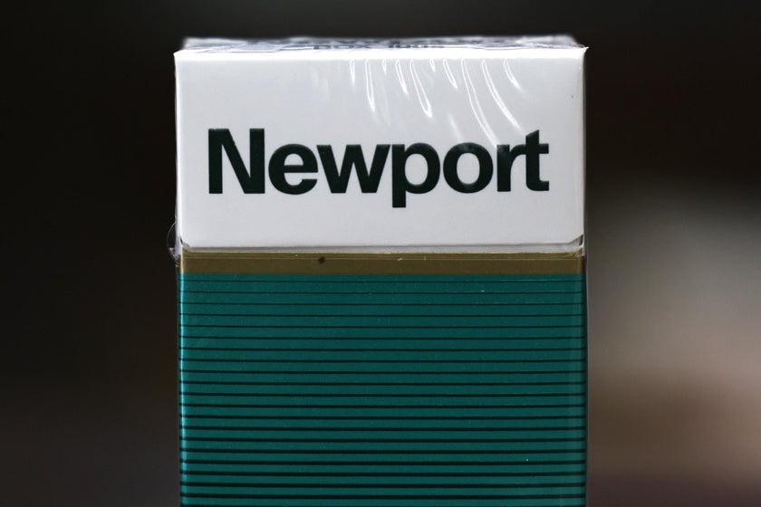 A pack of Newport menthols. Michael M. Santiago/Getty Images