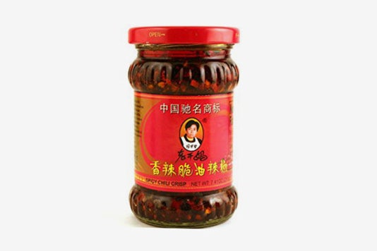 Lao Gan Ma Chili Crisp Sauce.