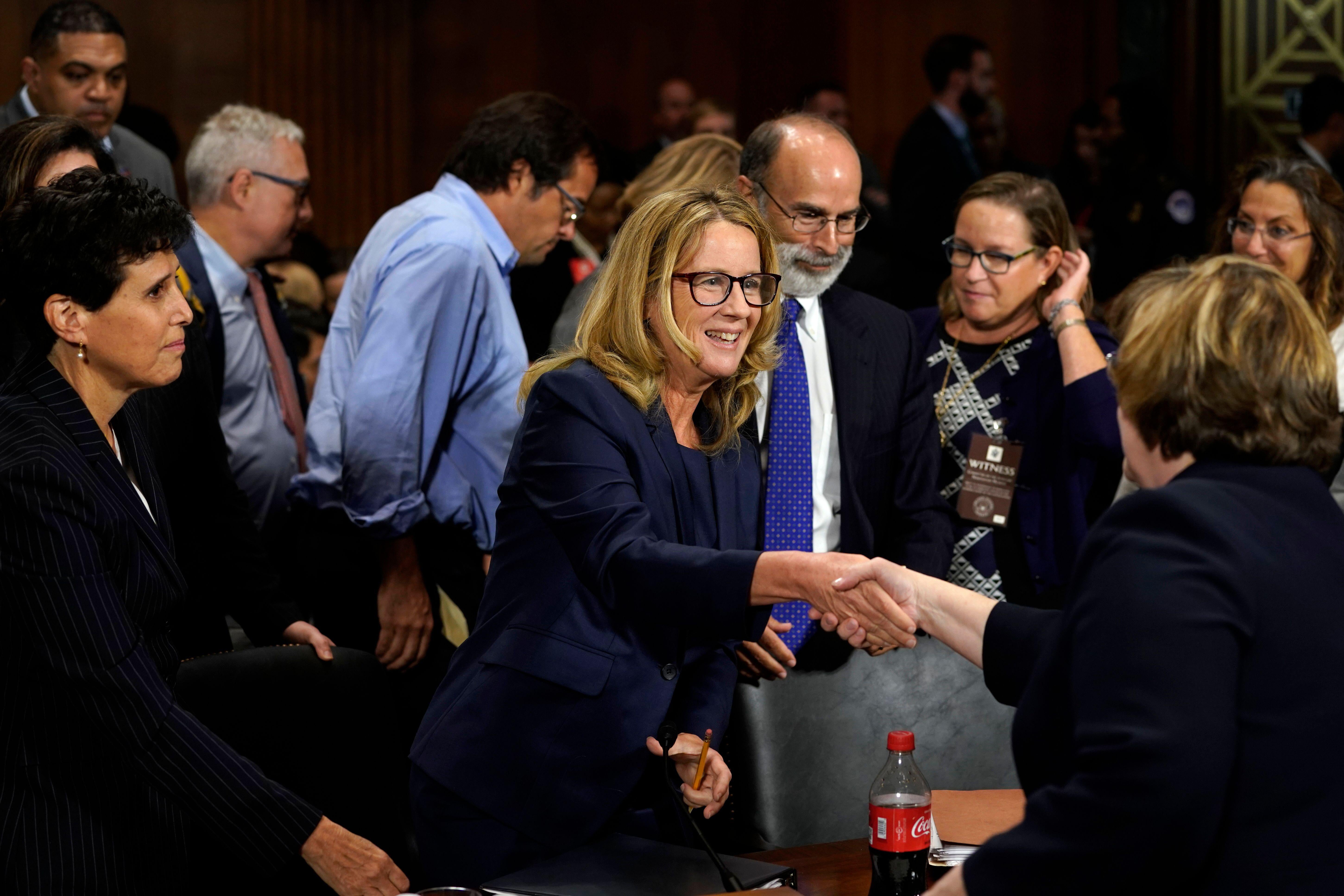 Christine Blasey Ford mentioned the GoFundMe campaigns during her testimony.