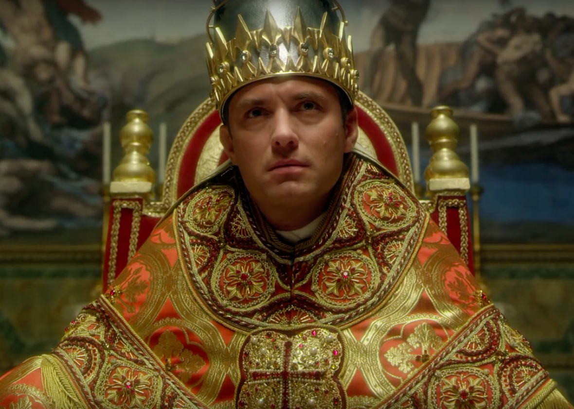 Jude Law stars in Paolo Sorrentino’s Young Pope.