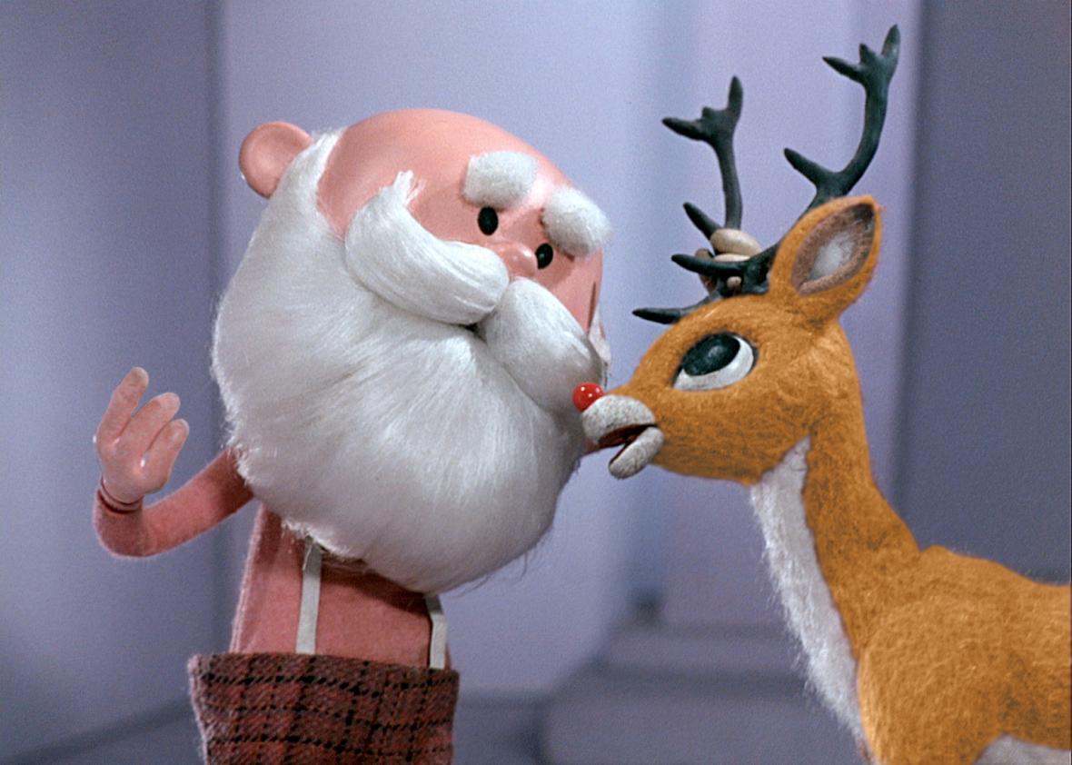 rudolph movie santa