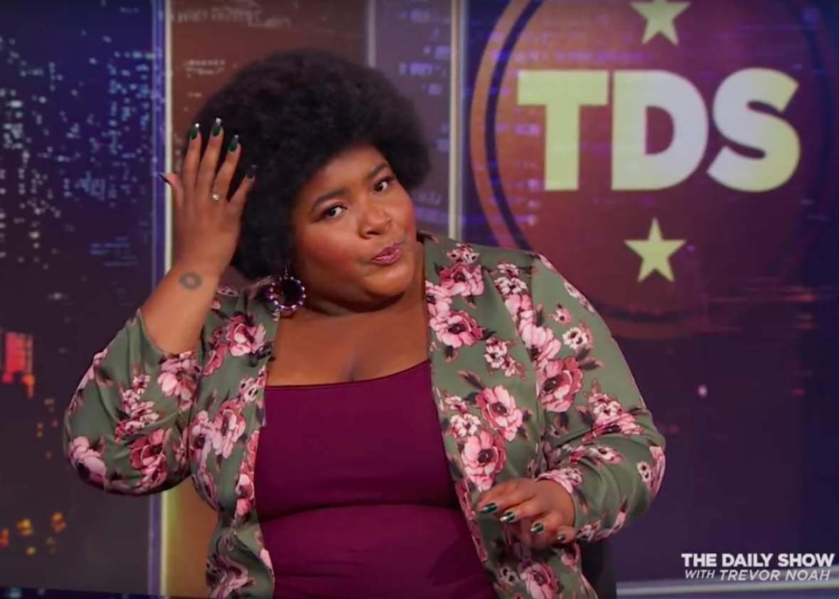 Dulce Sloan on The Daily Show