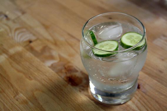 A gin and tonic.