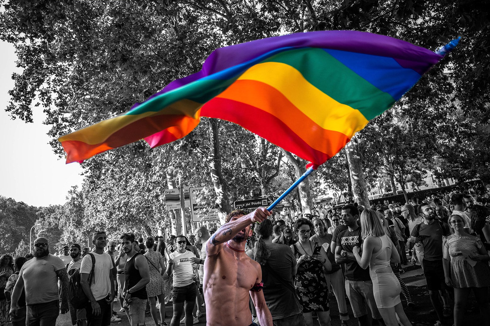 The Complicated, Disputed History of the Rainbow Flag