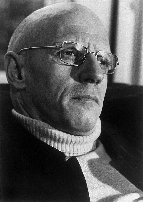 French philosopher Michel Foucault shown in an undated photo in Paris. 