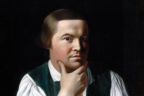 Portrait of Paul Revere by John Singleton Copley, oil on canvas, 1768.