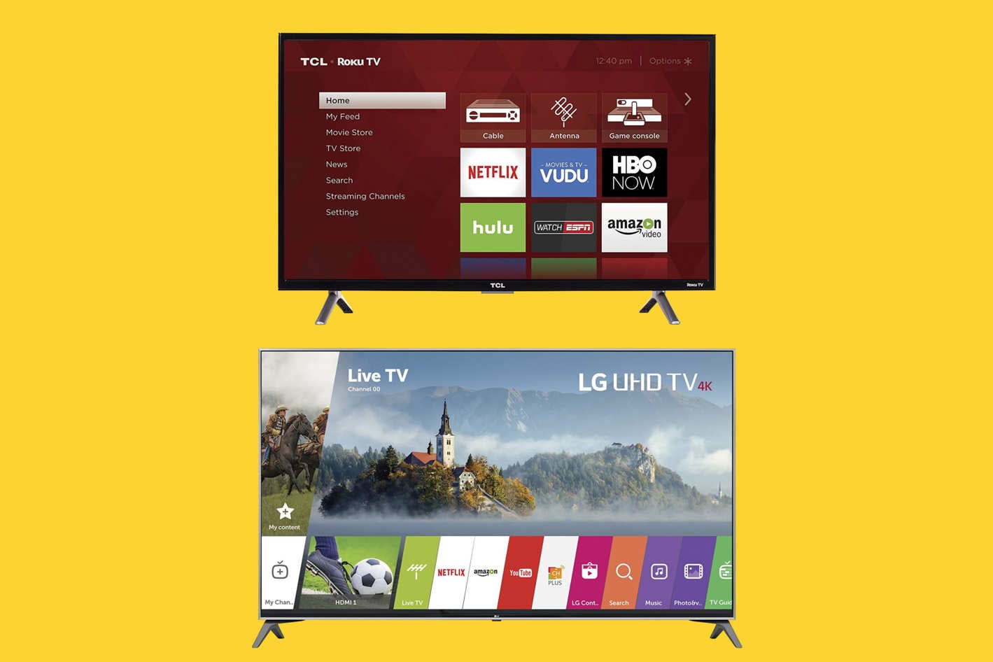 LG Electronics 65-inch 4K Ultra High-Definition Smart TV.