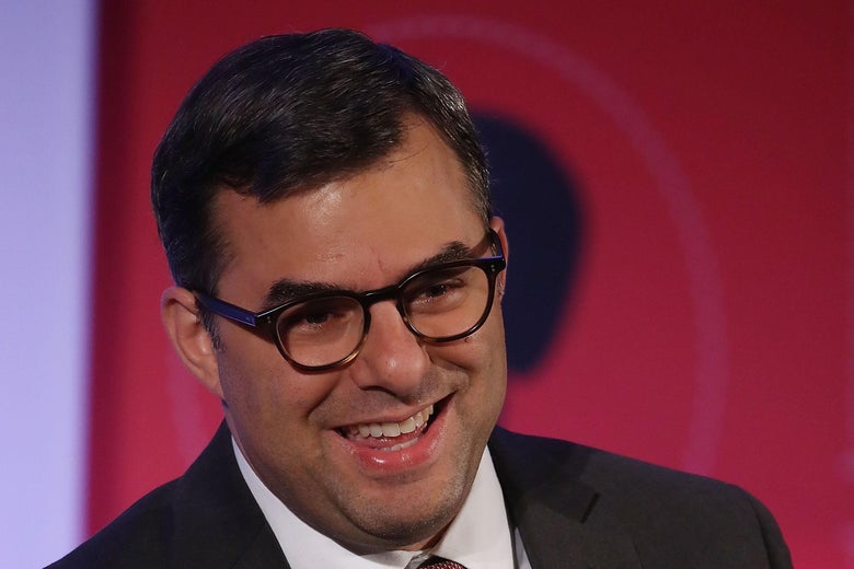 House Freedom Caucus member, Rep. Justin Amash (R-MI), speaks during a Politico Playbook Breakfast interview, at the W Hotel, on April 6, 2017 in Washington, DC.  (Photo by Mark Wilson/Getty Images)