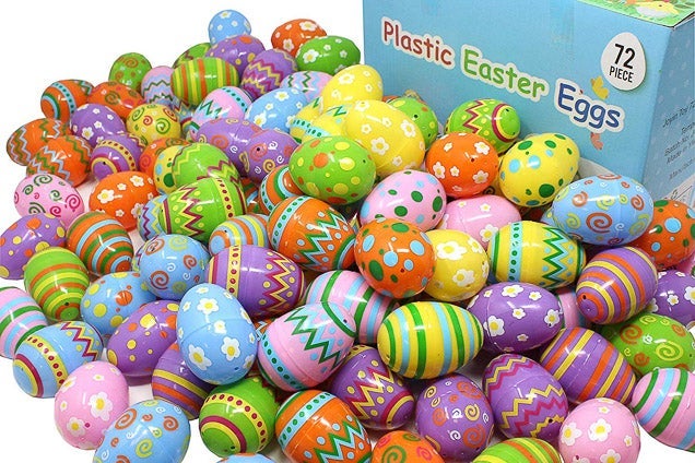Joyin 72 Piece Plastic Easter Eggs
