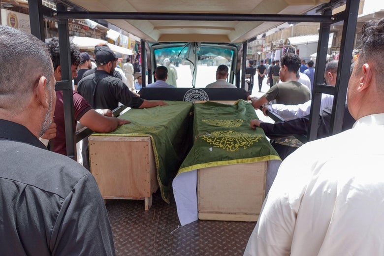 Fire at Baghdad COVID-19 Hospital Kills at Least 82 People Fire at Baghdad COVID-19 Hospital Kills at Least 82 People