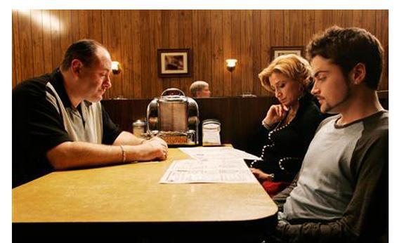 The Sopranos series finale.