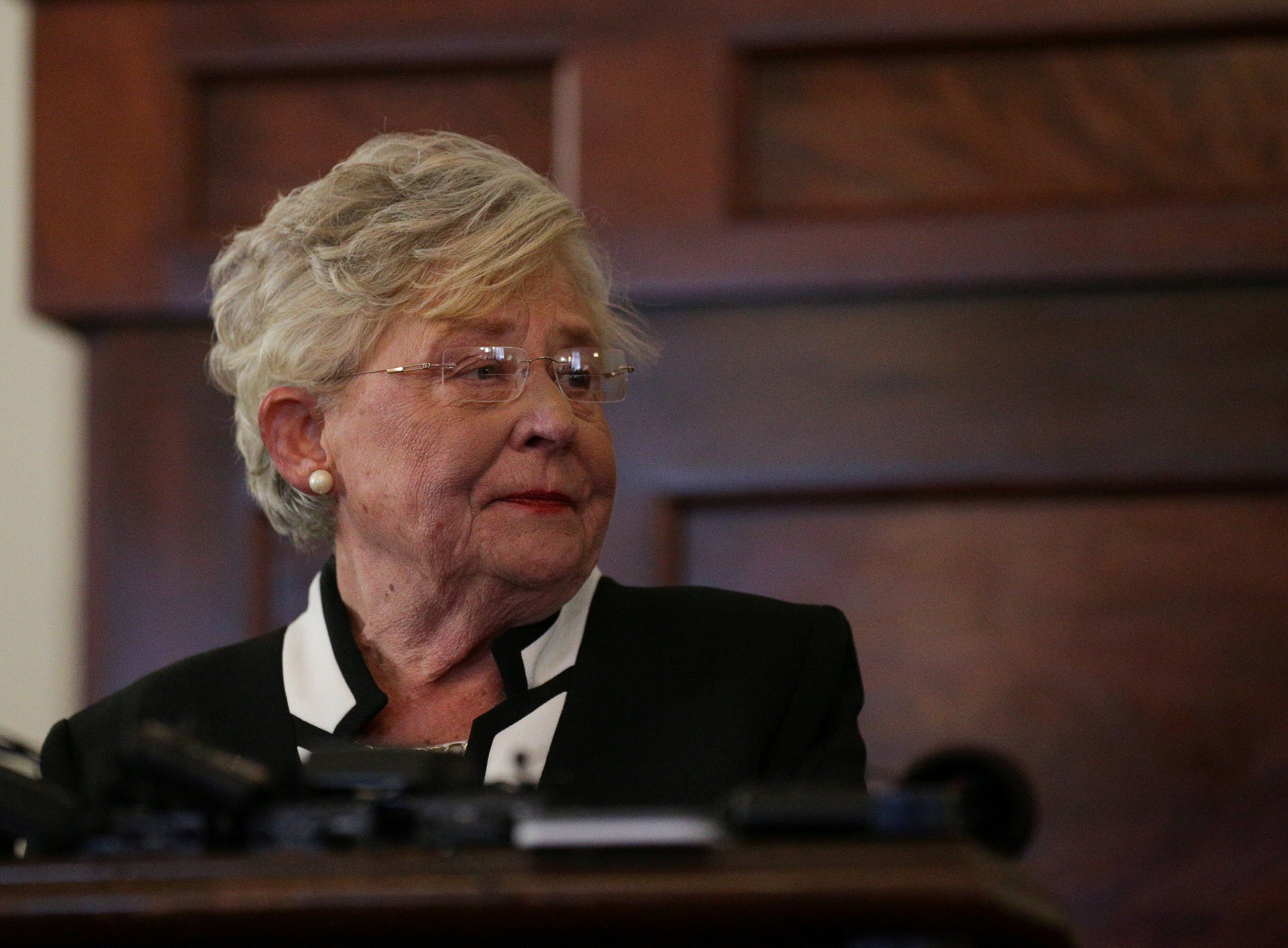 Alabama Gov. Kay Ivey Apologizes For Wearing Blackface In Skit At Auburn.