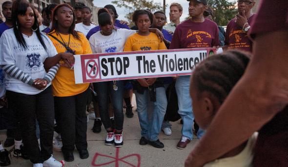 violence in chicago over july 4th weekend