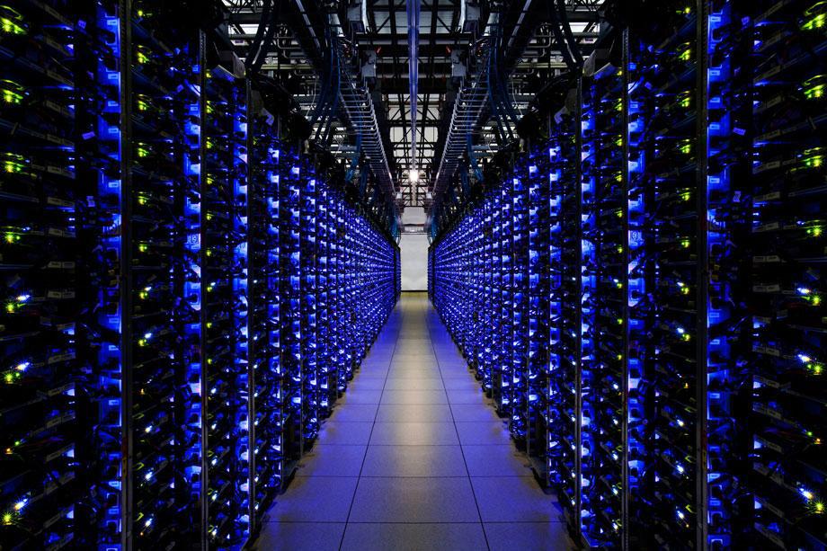 A glimpse inside Google's data centers. 