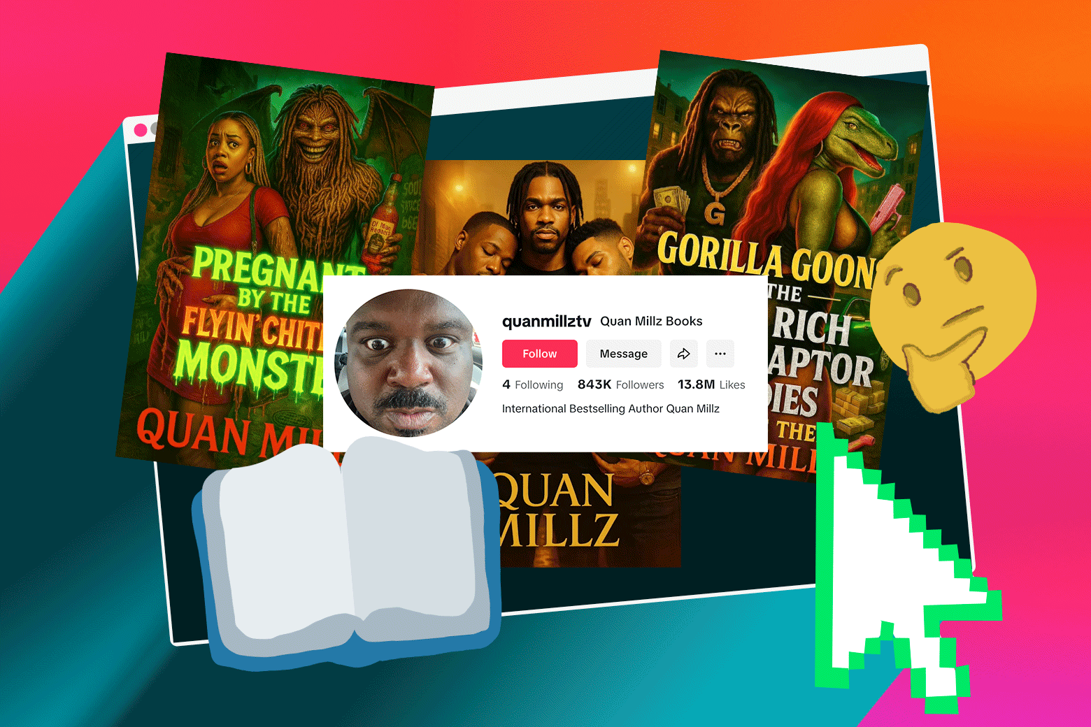 It’s International Bestselling Author Quan Millz