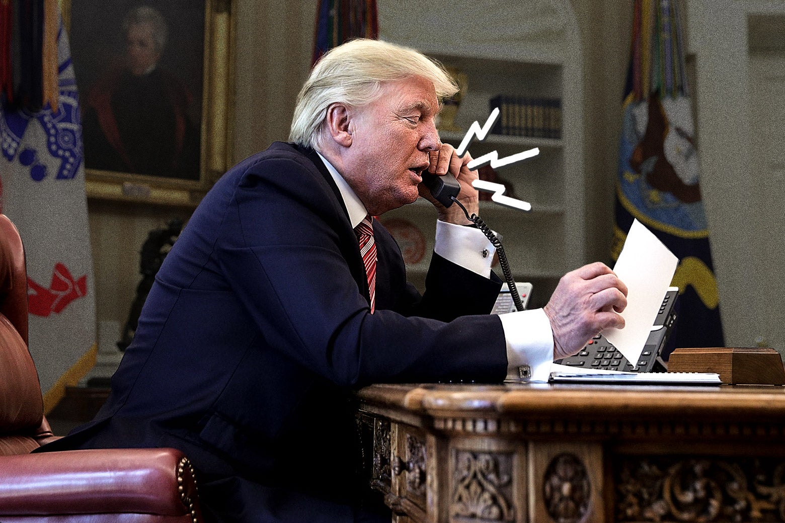 The defense of Trump’s “perfect phone call” is really something.
