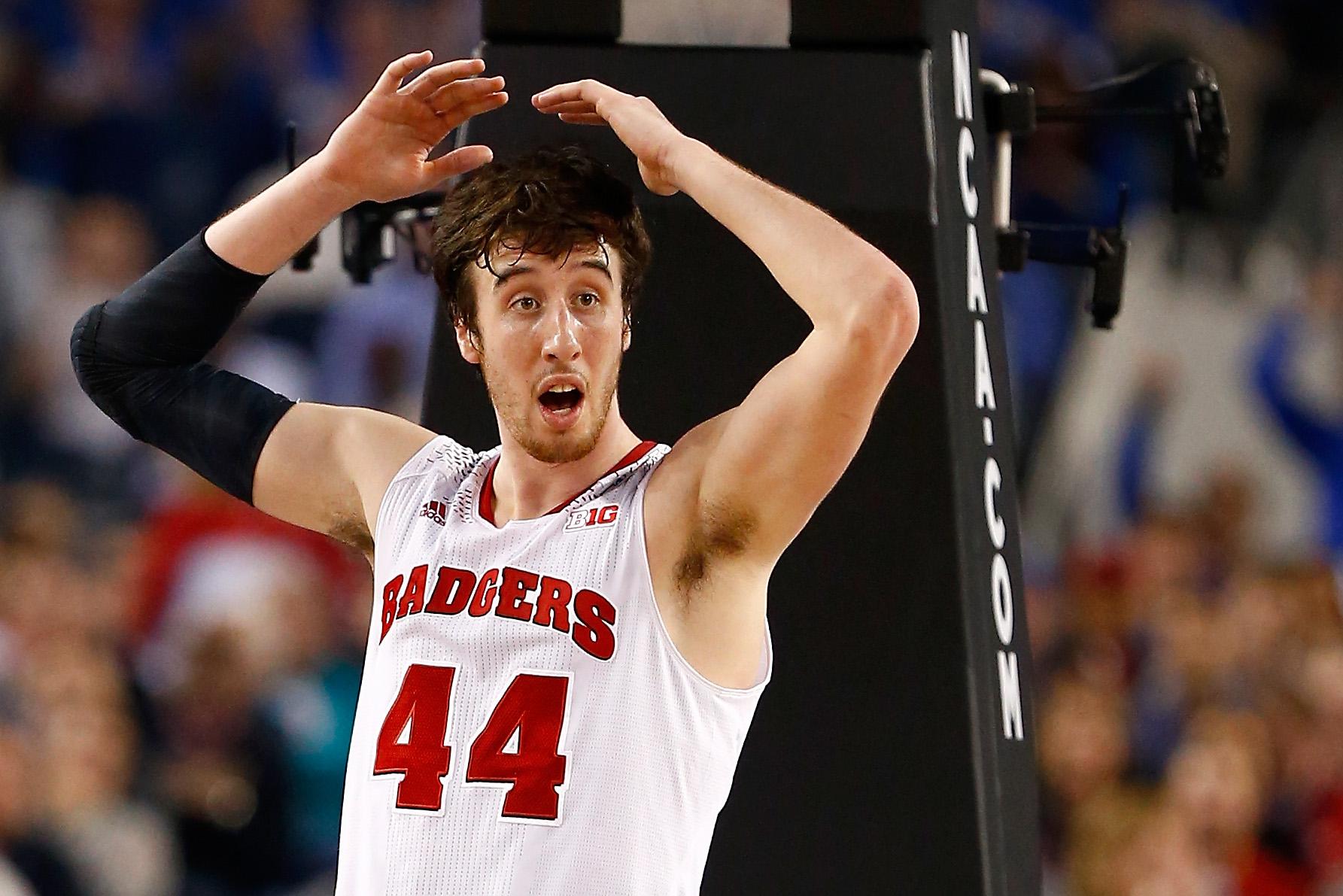 Frank Kaminsky of the University of Wisconsin, winner of possibly the most ...