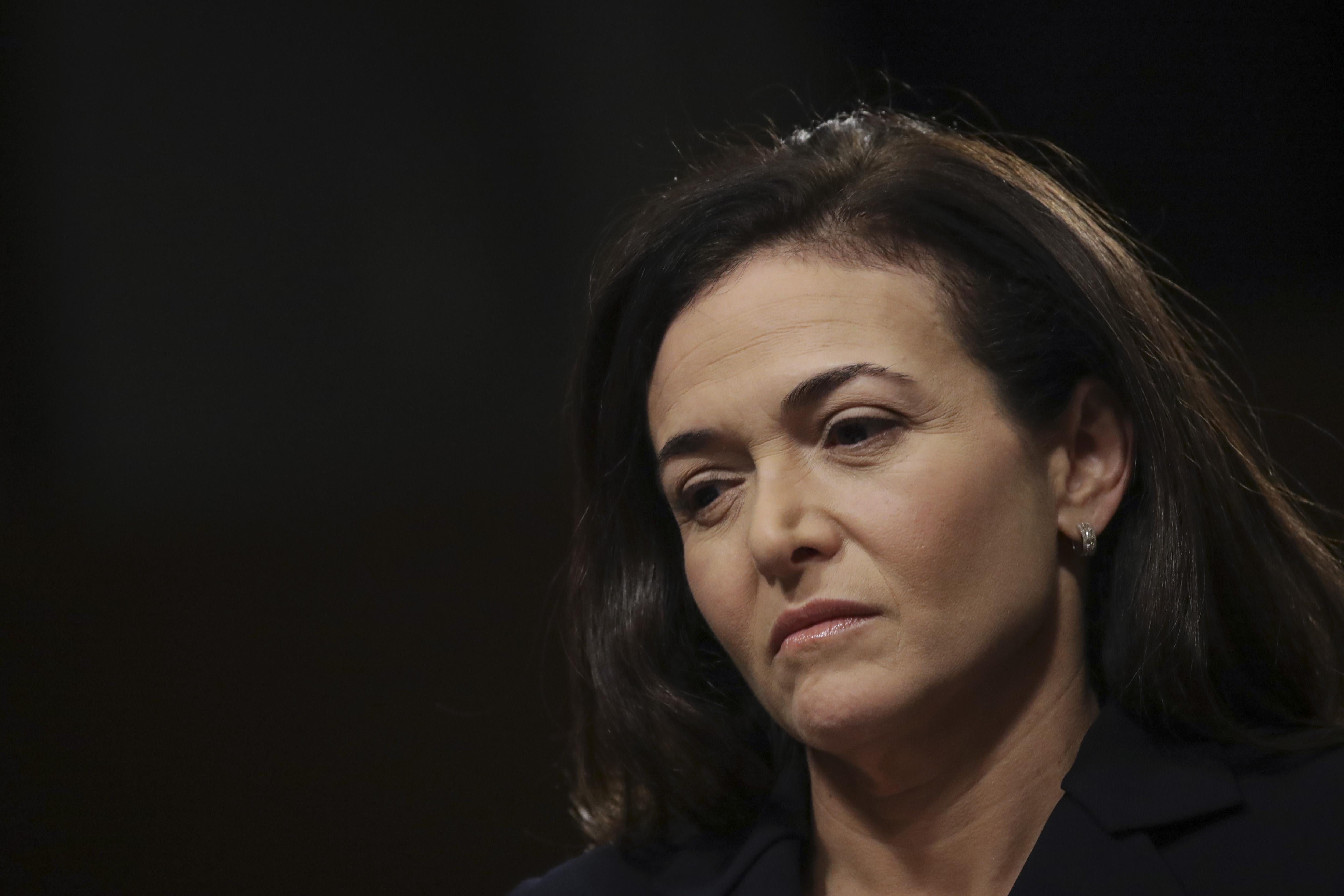 COO Sheryl Sandberg disclosed that she had come across Definers's work.