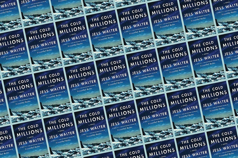 A repeating pattern of covers of The Cold Millions.