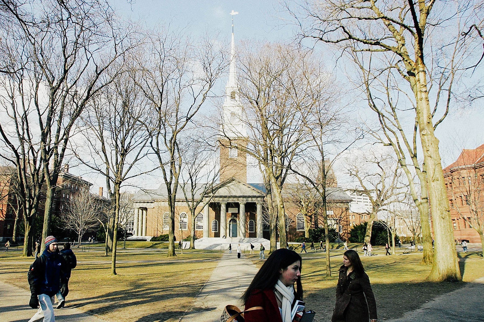 Still of Harvard University in Cambridge, Massachusetts, as seen in 2006.