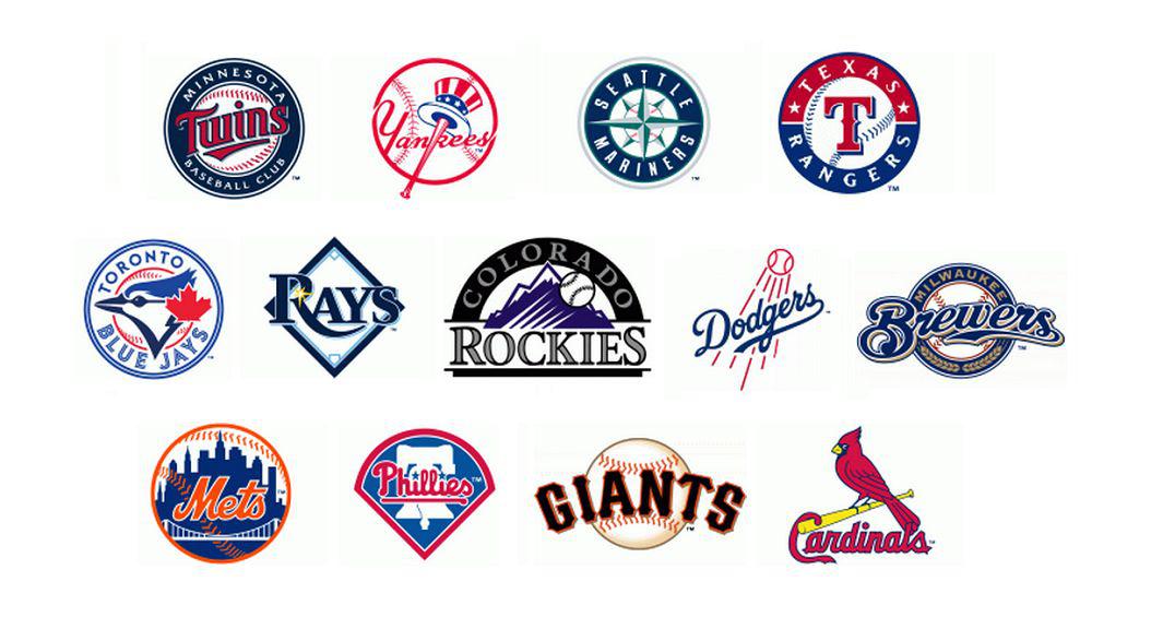 3 - baseball logos with balls 1065