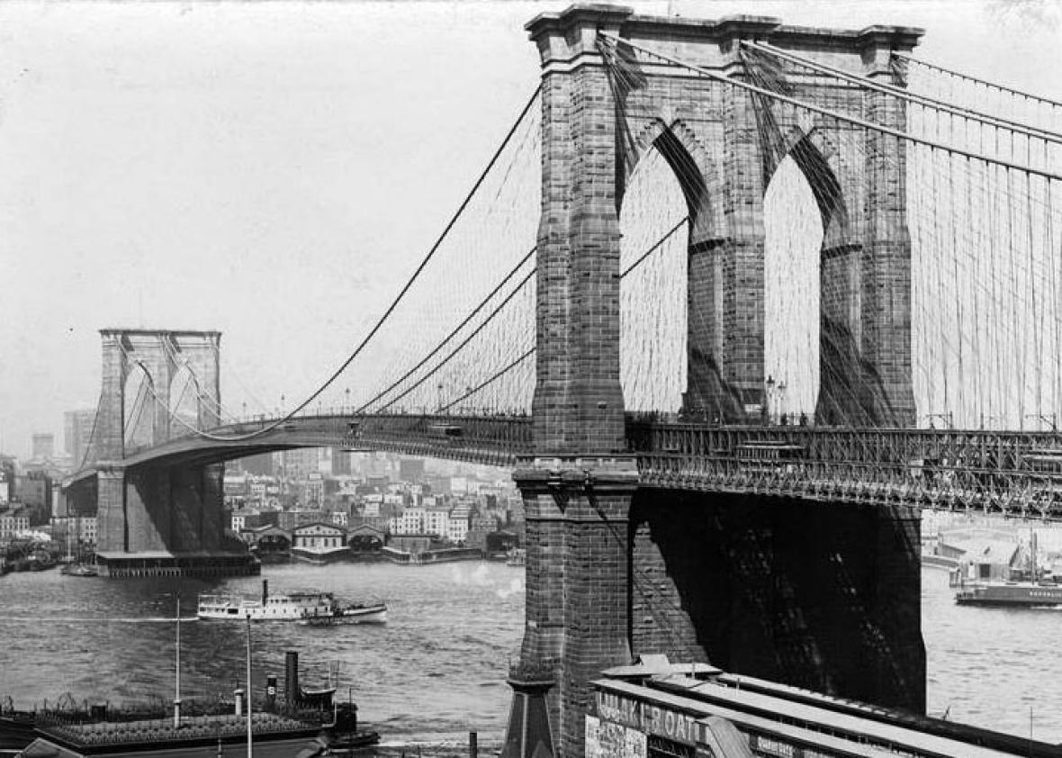 Brooklyn Bridge in 1904