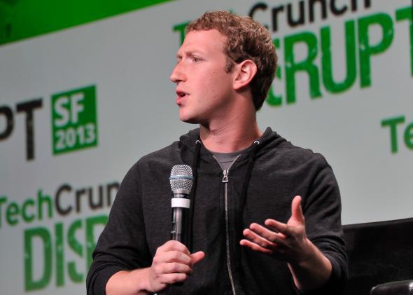 Mark Zuckerberg, privacy activist. 