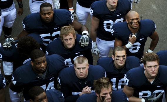 Penn State players