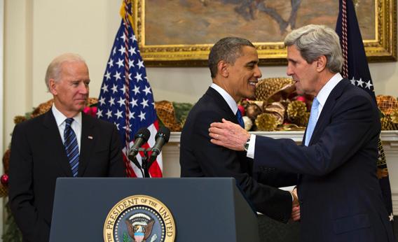 President Barack Obama nominates Sen. John Kerry to be the next Secretary of State 