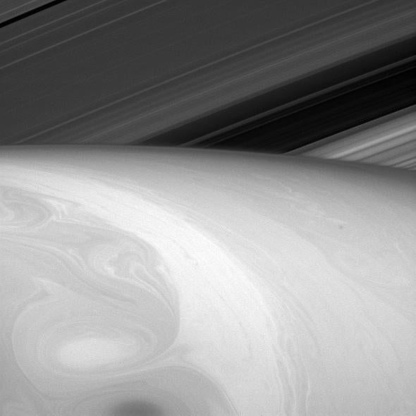 Saturn's storms