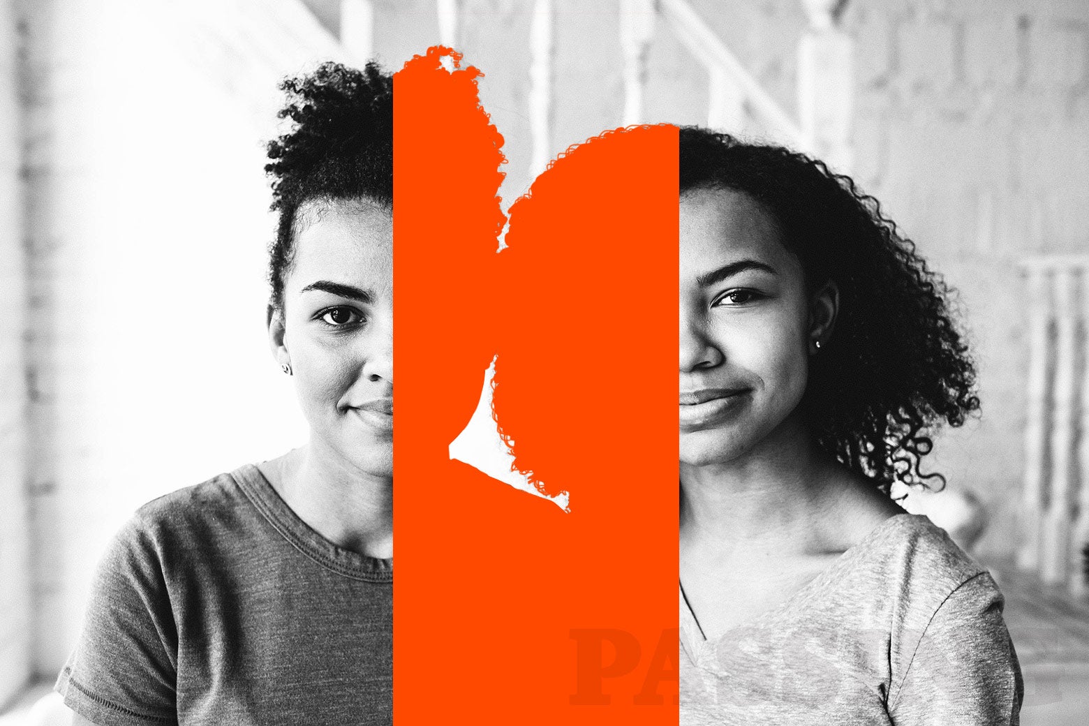 Two romantically involved young black women being mistaken for sisters.