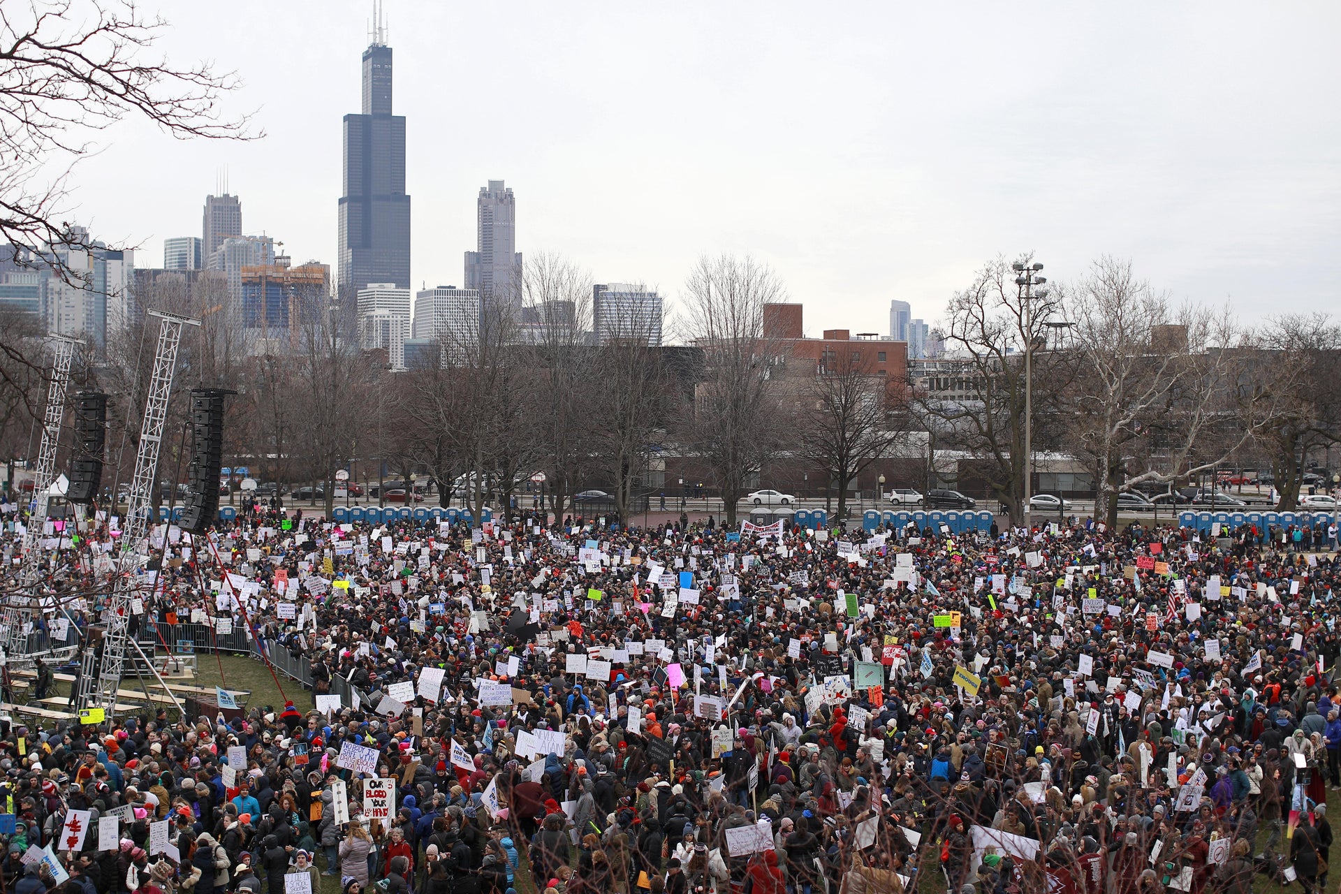 March for Our Lives Photos show lots of people took to the streets.