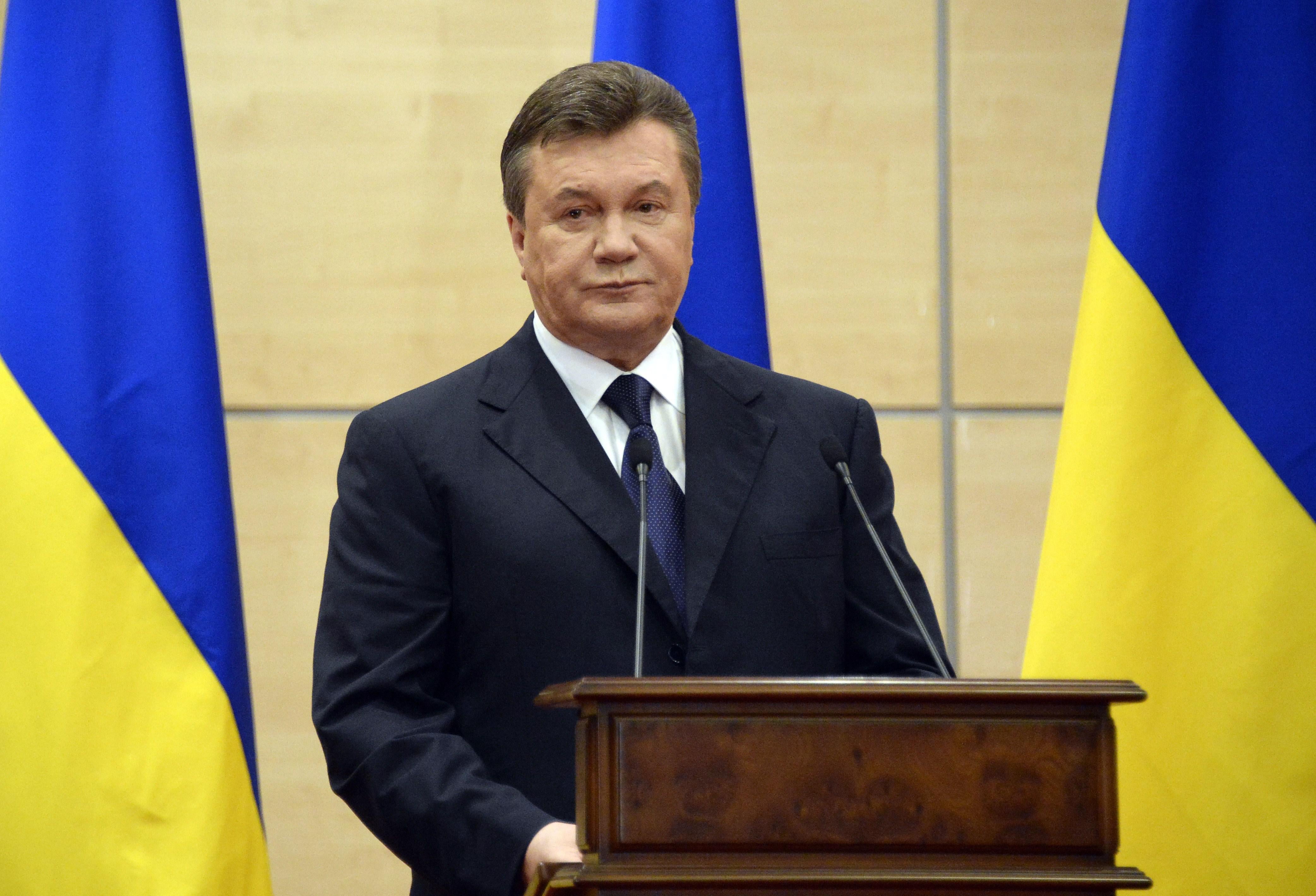 Former Ukrainian President Viktor Yanukovych regrets inviting Russian 