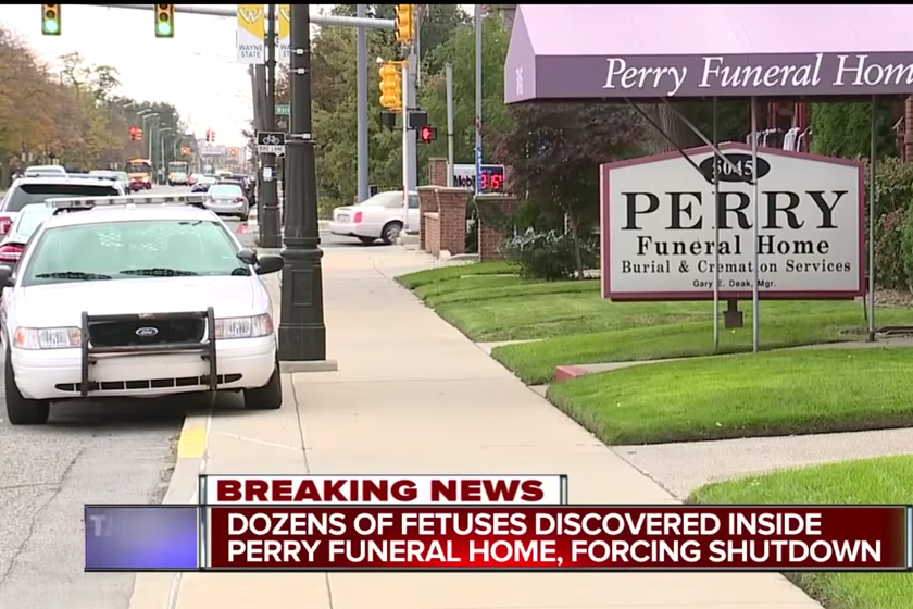 Perry Funeral Home Detroit police broaden probe after 63 more fetuses