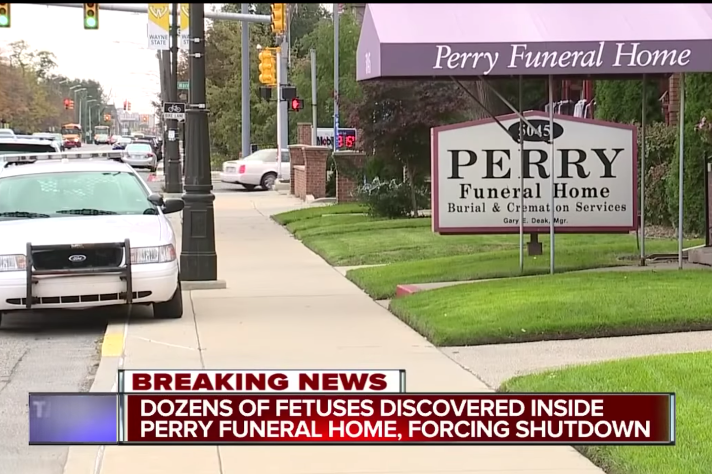 Perry Funeral Home Detroit police broaden probe after 63 more fetuses found.
