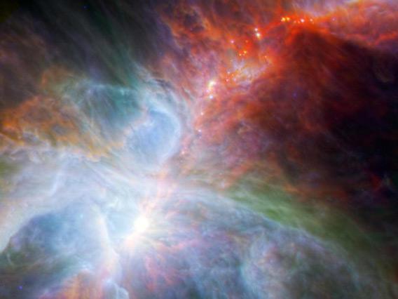 Spitzer Herschel Orion