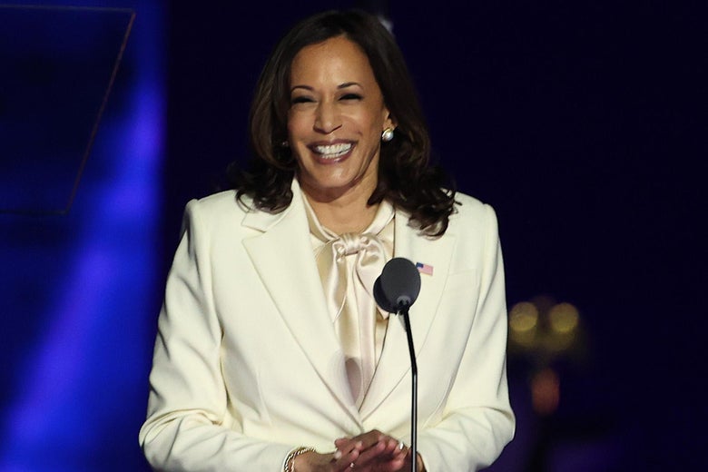Kamala Harris Struck the Almost Impossible Balance Between Masculinity and Femininity Kamala Harris Struck the Almost Impossible Balance Between Masculinity and Femininity