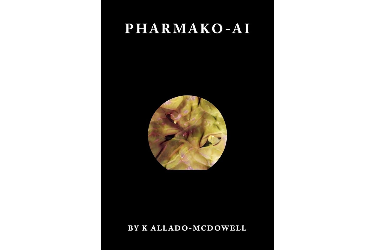 The cover of the book Pharmako-AI